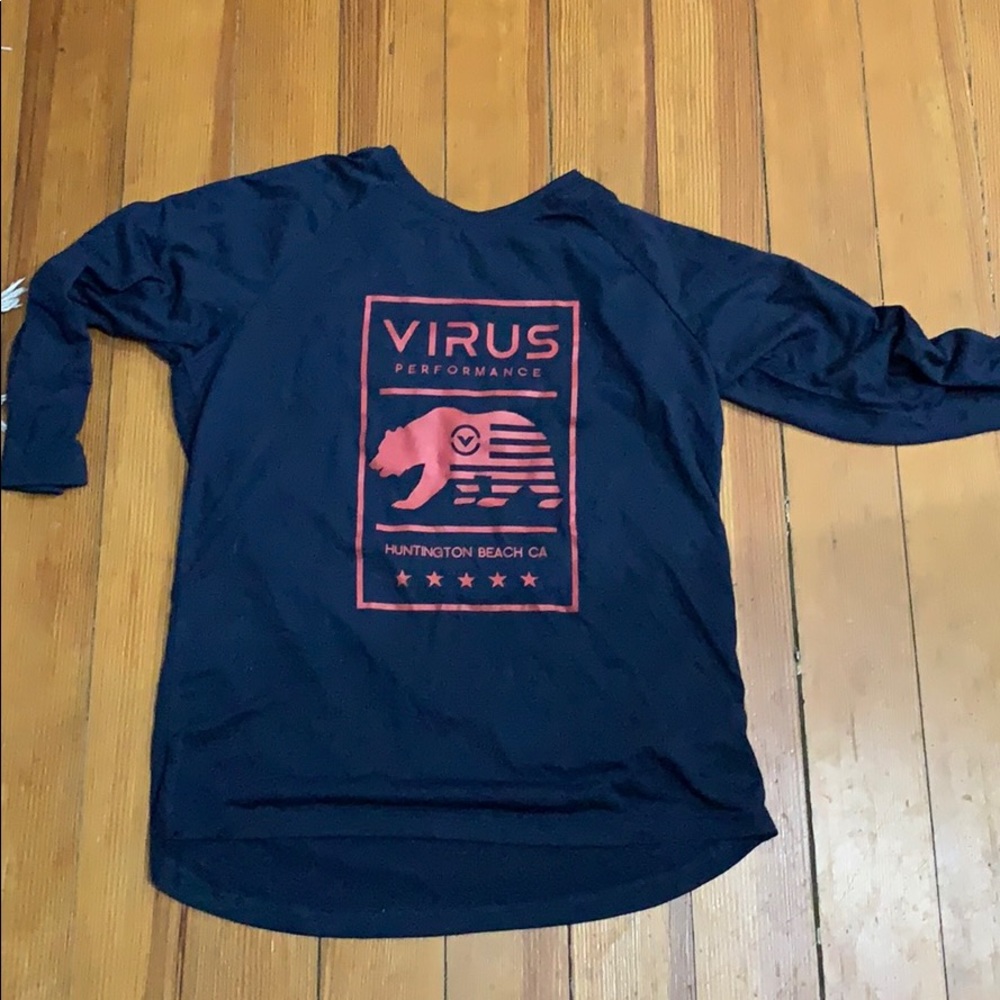Virus 3/4 sleeve baseball tee